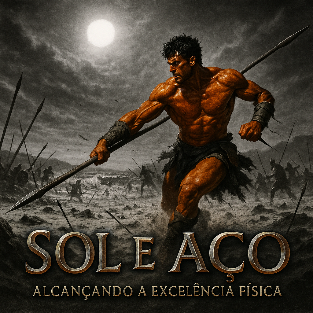 Sol e Aço:
☑ Disciplina física.
☑ Benefícios da exposição solar.
☑ União entre corpo e espírito.
☑ Otimização hormonal.
☑ Rejeição da modernidade.
☑ Esteroides anabolizantes.